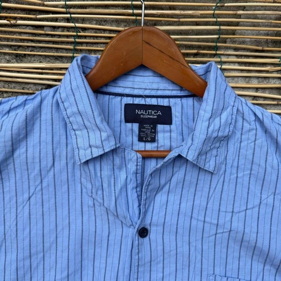 Nautica Sleepwear size large pajama top - Picture 1 of 8